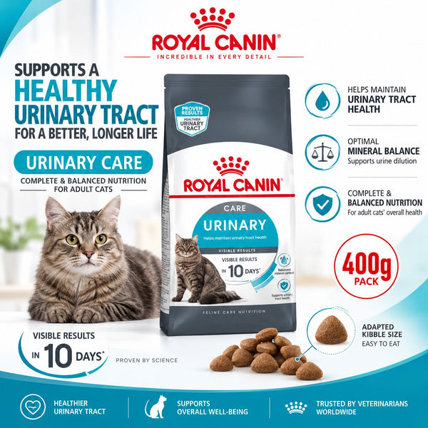 ROYALCANIN Makanan Kucing Khusus Urinary Care 400gr no type Tidak ada merek 