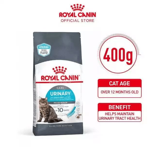 ROYALCANIN Makanan Kucing Khusus Urinary Care 400gr no type Tidak ada merek 