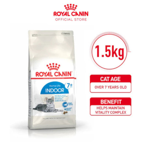 ROYALCANIN Makanan Kucing Senior Feline Indoor 7+ 1,5kg no type Tidak ada merek 