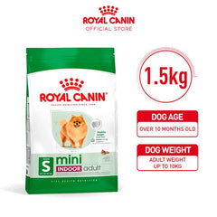 ROYALCANIN Mini Anjing Mini Indoor Adult 1,5kg no type Tidak ada merek 