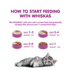 WHISKAS Makanan Kucing Dryfood 1+ Ocean Fish 1,2kg