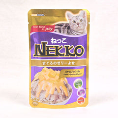 NEKKO Makanan Kucing Pet Food Tuna Whole Loin In Jelly Cheese 70g