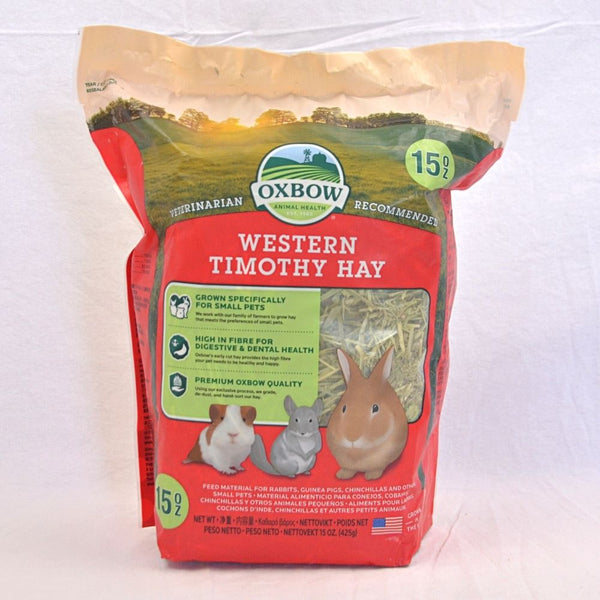 OXBOW Rumput Makanan Kelinci WESTERN Timothy Hay 425gram