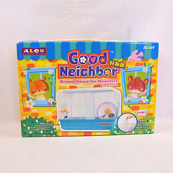 ALEX Kandang Hamster AL169 Good Neighbour Hamster Cage Blue