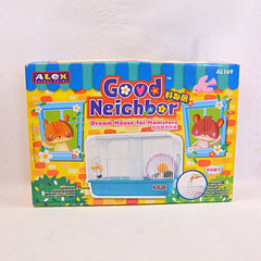 ALEX Kandang Hamster AL169 Good Neighbour Hamster Cage Blue