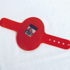 MAME Sikat Mandi Grooming Rubber Brush Red 12x9cm
