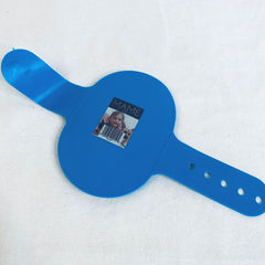 MAME Sikat Mandi Grooming Rubber Brush Blue 12x9cm