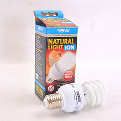 EXOTERRA Lampu Reptil Anti Jamur Ionic Compact Natural Light 15W