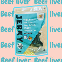MONELPET Snack Anjing Beef Liver Jerky 50gr
