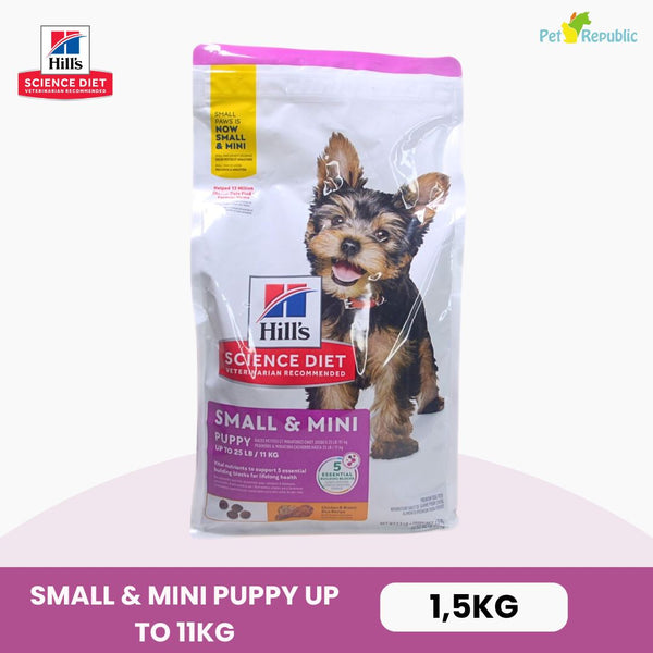 SCIENCEDIET Makanan Anakan Anjing PUPPY Small PAWS Chicken 1,5kg no type Science Diet Dog 
