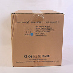 SHERNBAO SHD1800 Single Motor Force Dryer Blue - Pet Republic Indonesia