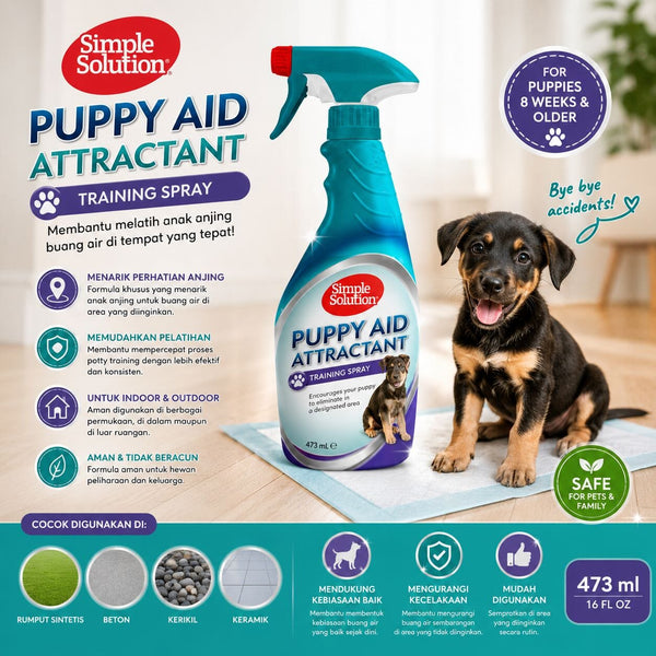 SIMPLESOLUTION Pelatihan Potty PUPPY AID 473ml no type Tidak ada merek 