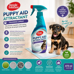 SIMPLESOLUTION Pelatihan Potty PUPPY AID 473ml no type Tidak ada merek 