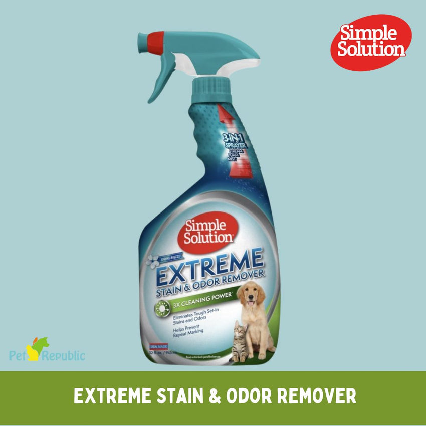 SIMPLESOLUTION Penghilang Bau Extreme Spring Breeze Stain Odor Remover 945ml no type Tidak ada merek 