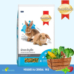 SMARTHEART Makanan Kelinci Rabbit Food VEGGIES and CEREAL 1kg no type Tidak ada merek 