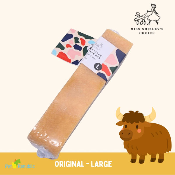 Snack Anjing MISS Shierly's Choice Himalayan Cheese Bar LARGE Dog Dental Snack Miss Shierly's Choice 