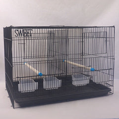SWEET TS 568 688 Bird Cage Black 60x41x40cm Bird Cage sweet 