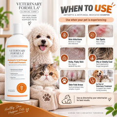 SYNERGYLABS Shampoo Jamur Anjing VFCC Antiseptic Antifungal 16oz Grooming Medicated Care NoBrand 