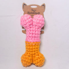 TAILSINSLUMBERLAND Mainan Anjing Bone Pink Dog Toy Tidak ada merek 