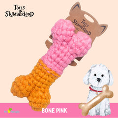 TAILSINSLUMBERLAND Mainan Anjing Bone Pink Dog Toy Tidak ada merek 