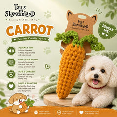 TAILSINSLUMBERLAND Mainan Anjing Carrot Dog Toy Tidak ada merek 