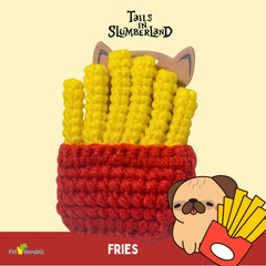 TAILSINSLUMBERLAND Mainan Anjing Fries Dog Toy Tidak ada merek 