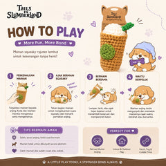 TAILSINSLUMBERLAND Mainan Anjing Puppuccino Frappuccino Dog Toy Tidak ada merek 
