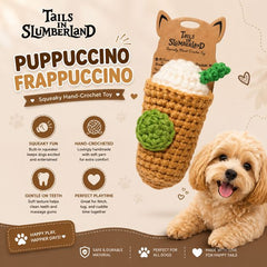 TAILSINSLUMBERLAND Mainan Anjing Puppuccino Frappuccino Dog Toy Tidak ada merek 