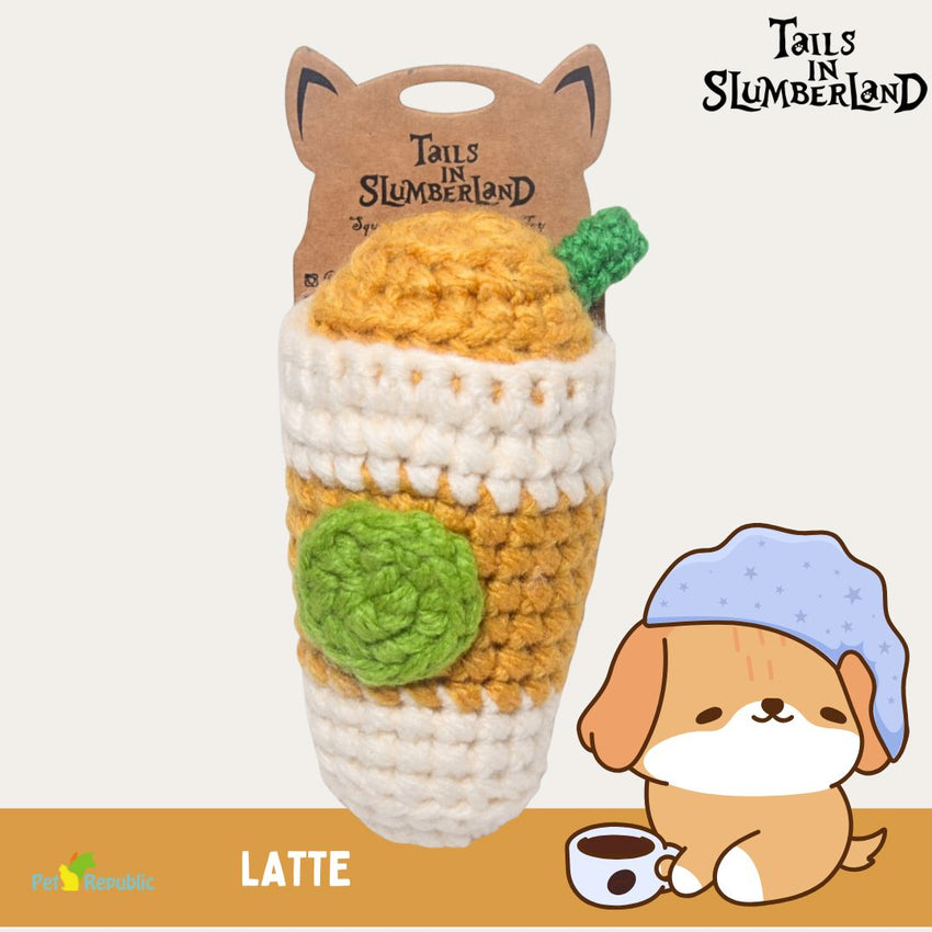 TAILSINSLUMBERLAND Mainan Anjing Puppuccino Latte Dog Toy Tidak ada merek 