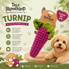 TAILSINSLUMBERLAND Mainan Anjing Turnip Dog Toy Tidak ada merek 