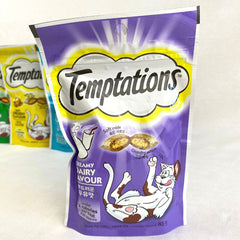 TEMPTATIONS Dairy Flavour 85gr Cat Snack Temptation 