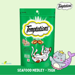 TEMPTATIONS Seafood Medley 85gr no type Tidak ada merek 