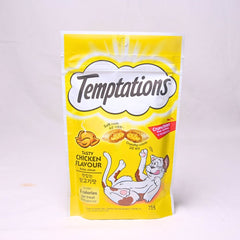 TEMPTATIONS Tasty Chicken 85gr Cat Snack Temptation 