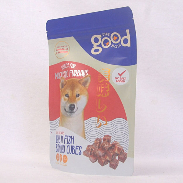 THEGOODBOIS Lamb and Fish Saikoro Cubes 100gr Dog Snack Pet Republic Indonesia 
