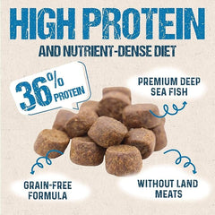 TIMBERWOLF Makanan Anjing Premium OCEAN BLUE 1.31kg Dog Dry Food Timberwolf 