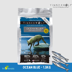 TIMBERWOLF Makanan Anjing Premium OCEAN BLUE 1.31kg Dog Dry Food Timberwolf 