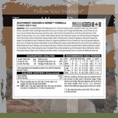 TIMBERWOLF Makanan Anjing SOUTHWEST Chicken and Herbs 1.31kg no type Tidak ada merek 