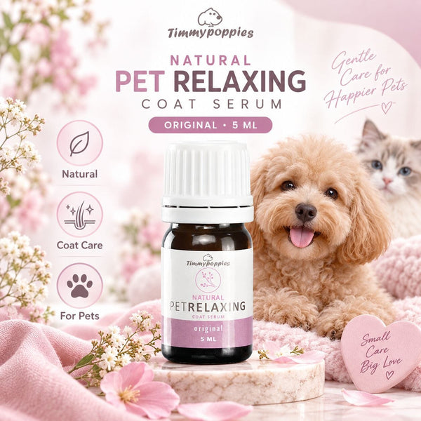 TIMMYPOPPIES Pet Relaxing Coat Serum 5ml Grooming Pet Care NoBrand 