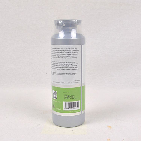TRUE ICONIC Pet Shampoo Premium Volume Maxi Bath 400ml no type Tidak ada merek 