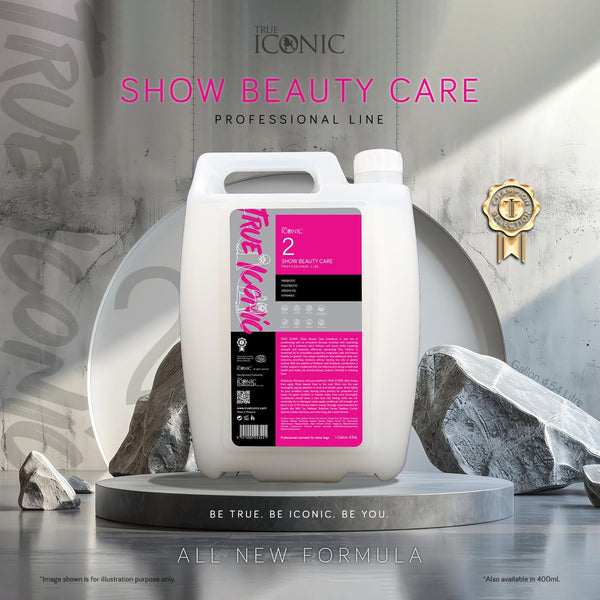 TRUEICONIC Kondisioner Anjing Kucing Show Beauty Care 4.5L no type Tidak ada merek 