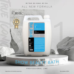 TRUEICONIC Shampoo Anjing Premium Show Beauty Bath 4,54L Grooming Shampoo and Conditioner Tidak ada merek 
