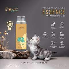 TRUEICONIC Shampoo Kucing Meow Essense Shampoo 400ml Grooming Shampoo and Conditioner True Iconic 