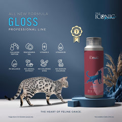 TRUEICONIC Shampoo Kucing Meow Gloss Shampoo 400ml Grooming Shampoo and Conditioner Tidak ada merek 