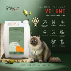 TRUEICONIC Shampoo Kucing MEOW Volume Up Cat 4,5L no type Tidak ada merek 