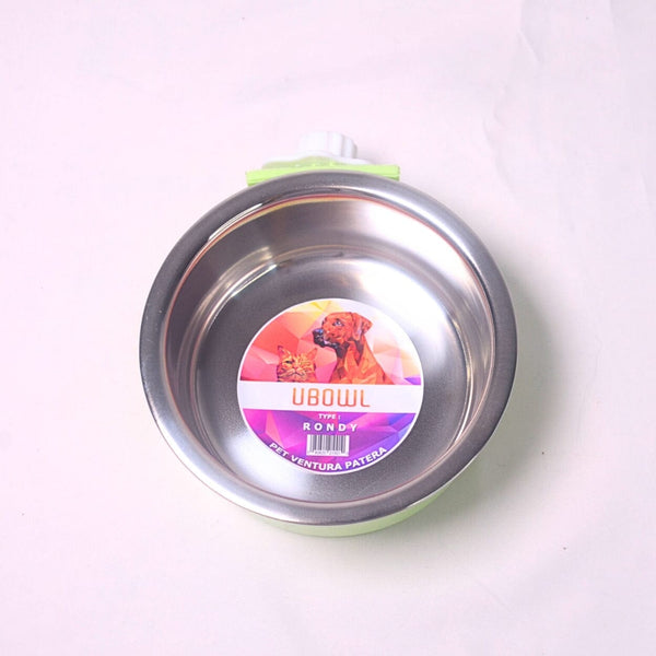 UBOWL UB1 Tempat Makan Pet Bowl Roundy And Hanger Green Pet Bowl Tidak ada merek 