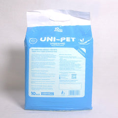 UNIPET Alas Kandang Underpad 60x45cm 10pcs no type Tidak ada merek 