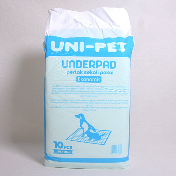 UNIPET Alas Kandang Underpad 60x90cm 10pcs Dog Sanitation Unipet 