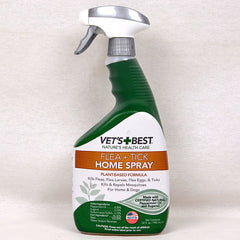 VETBEST Obat Kutu Anjing Area HOME Spray FLEA and Tick for Dog 946ml no type Tidak ada merek 