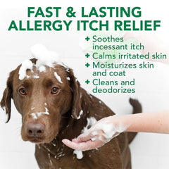 VETSBEST Shampoo Anjing Allergy Itch Relief Shampoo 470ml Grooming Medicated Care Tidak ada merek 
