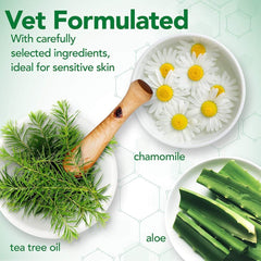 VETSBEST Shampoo Jamur Anjing Kucing Hotspot Shampoo 473ml Grooming Medicated Care Tidak ada merek 